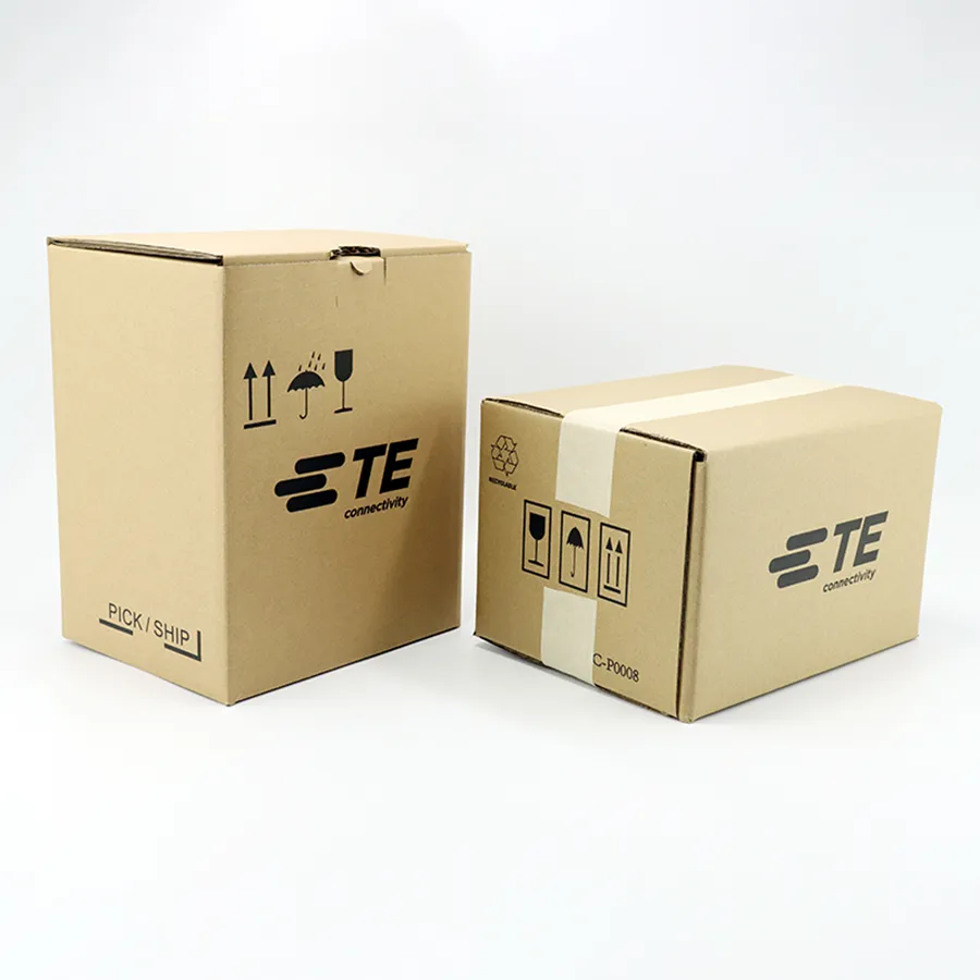 Kraft Corrugated Cardboard Storage Wine Clothes Water Food Shoe Transport Moving Shipping Delivery Packaging Carton Box