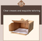 Factory Cheap Custom Printed Logo Clear Window Luxury Food Grade Eco-Friendly Safe Doughnut Wholesale Disposable Bakery Packaging Cake Box with Handle