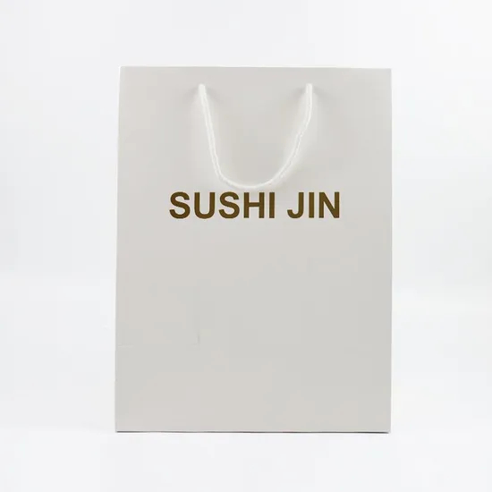 Custom Printing Printed Kraft Paper Shopping Packaging Carrier Gift Paper Bags