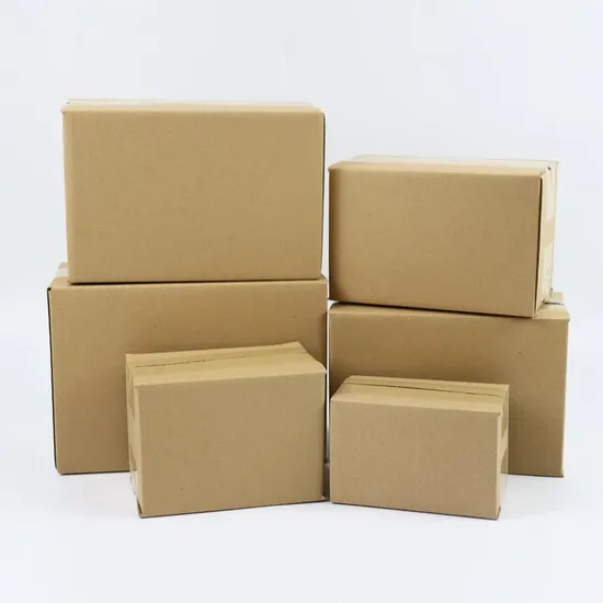 Eco-Friendly Recyclable Custom Logo Eco-Friendly Recyclable Large Long Packaging Boxes Brown Cardboard Carton Kraftshipping Box