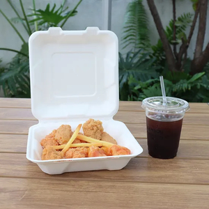 Custom Disposable Food Take Away Food Burger Packaging Hamburger Box