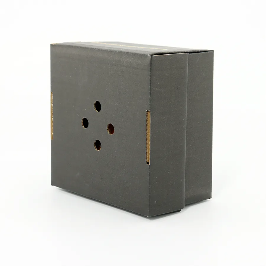 Custom Fast Food Packaging Burger Box Compostable Kraft Corrugate Paper Burger Hamburger Box