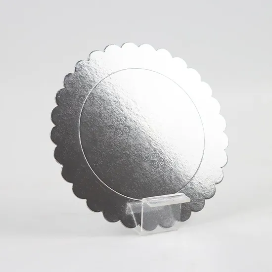 Factory Wholesale Cheap Customize Size Shape Cake Board Gold Silver White Corrugated Cake Board Cake Paper Board Plate