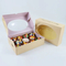 Factory Direct Sale Cheap Personalized Luxury Transparent Window Custom Printing Food Grade Disposable Packaging Macaron Cake Doughnut Sweet Cardboard Box