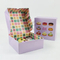 Factory Direct Sale Wholesale Personalized Luxury Customized Printed Logo Size Food Grade Disposable Packaging Macaron Cake Doughnut Sweet Cardboard Box