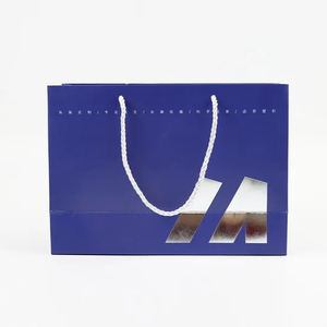 Wholesale Custom Printing Luxury Personalized Degradable Recyclable Shopping Gift Food Greeting Card Letter Packaging Kraft Cardboard Paper Bag with Handle