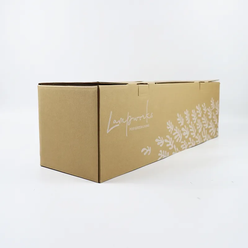 Factory Wholesale Custom Printing Eco-Friendly Recyclable Corrugated Printed Logo Food Vegetable Fruit Cardboard Packaging Delivery Shipping Kraft Paper Boxes