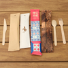 Factory Cheap Wholesale Customized Food Grade Disposable Recyclable Eco-Friendly Spoon Fork Knife Plastic Or Paper Cutlery