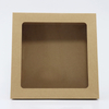 Factory Wholesale Customized Food Grade Takeaway Sushi Fried Chicken Chips Burger Container Disposable Cardboard Lunch Meal Snack Paper Food Box with Transparent Lid