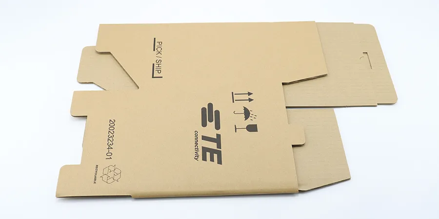 Crush Proof White Shipping Box Mailer White Kraft Corrugated Cardboard Mailer Gift Box for Small Business Packaging