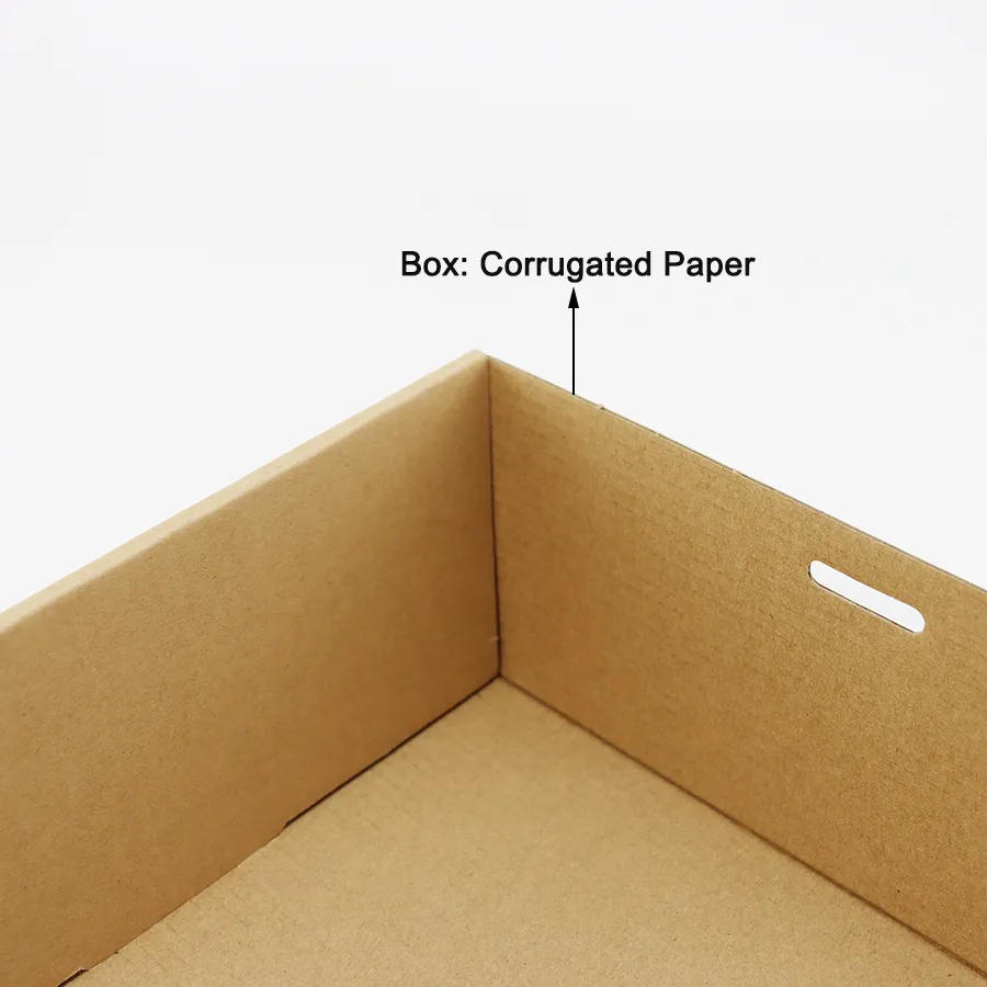Custom Shipping Boxes Paper Gift Box Cake Food Packaging Cookie Donuts Boxes Packing Kraft Paper Square Box with Window