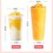 Customized Size Logo Plastic Clear Plastic Juice Drinking Coffee Pet Cups