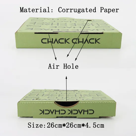 High-Quality Wholesale Pizza Boxes Custom Corrugated Pizza Box Custom Print Pizza Packing Box