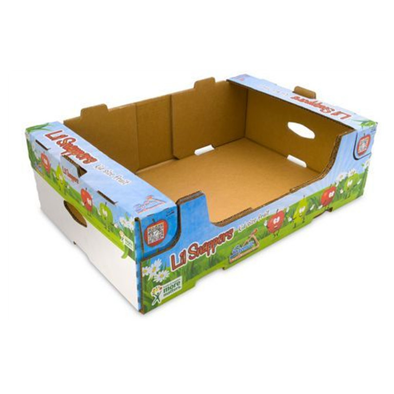 Custom Printed High Quality Fruit Packaging Box Biodegradable Shipping Carton for Apple Pear