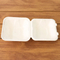 Disposable Biodegradable Take-out Food Container Bagasse Pulp 5-Inch Hamburger Box