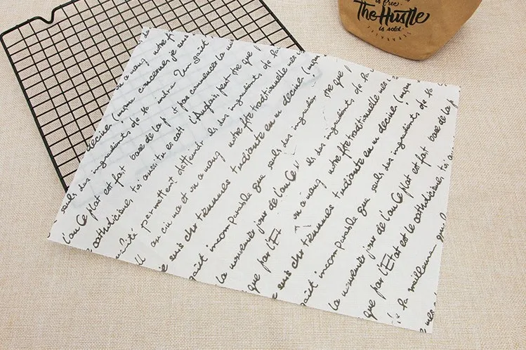 Fast Food Wrapping Packaging Hamburger Wrapper Burger Wrap Greaseproof Sandwich Coatedpaper