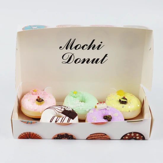 Cake Paper Packaging Muffin Bakery Swiss Roll Dessert Sweet Pastry Cupcake Box