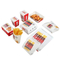 Disposable Fried Chicken Burger Fries Takeaway Packaging Box Boxes with Logo