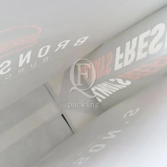 Pressure-Resistant Zipper Closure Customized Shopping Kraft Paper Bag for Catering Takeaway