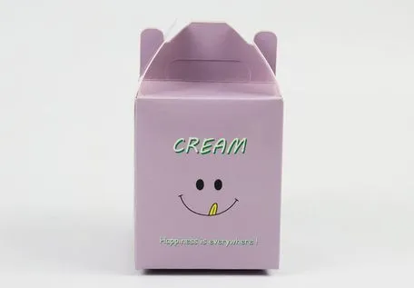 Exquisite Firm Connection Customized Birthday Cake Paper Box for Celebrate Promotion