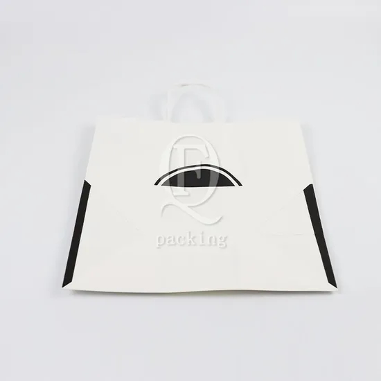 Good Breathability Naturally Degradable Customized Wine Paper Shopping Bag for Gift Packaging
