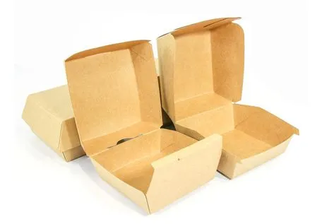 Anti-Squeeze Oil-Proof Customized Hot Dog Hamburger Burger Box for Convenience Stores