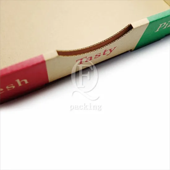 Oil-Proof Coating Compact Structure Customized Paper Cardboard Box for Late Night Takeaway