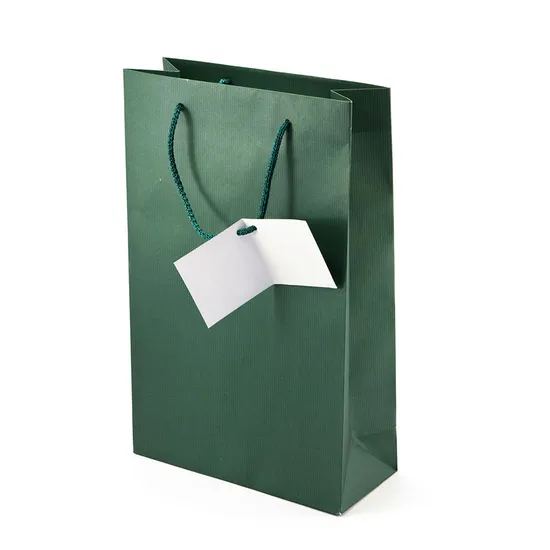 Custom Print Shopping Gift Boutique Packaging Paper Bag Black White Brown Takeaway Kraft Paper Bag with Logo for Fast Food