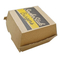 Customized Disposable Fast Food Packaging Box Environmentally Friendly Recyclable Kraft Paper Burger Box