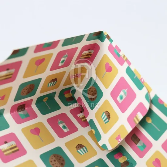 High-End Design Thickened Customized Cardboard Cake Boxes for Team-Building Activity
