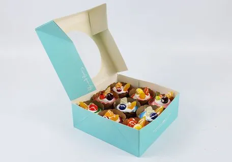 Fancy Design UV Protection Customized Pineapple Cake Packaging Box for Parent-Child Activity