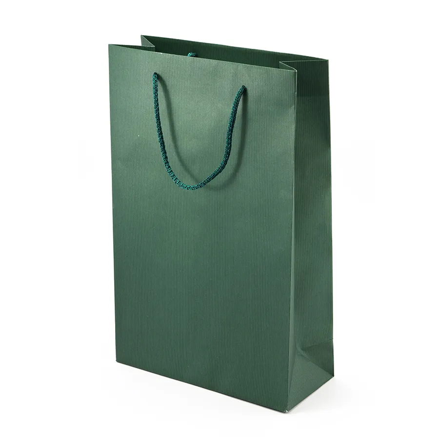 Wholesale Luxury Custom Packaging Carrying Shoes Clothes Bags Printed Shopping Gift Paper Bag with Logo