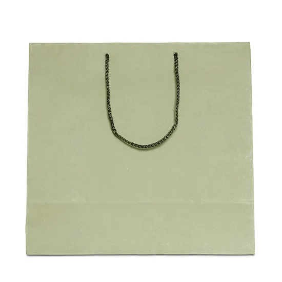Printed Biodegradable Gift Shopping Bags with Handle, Packaging Brown Kraft Paper Bag