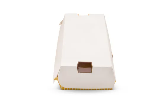 Eco-Friendly Custom Hamburger Burger Box Packaging Recyclable French Fries Packaging Durable Fired Chicken Box