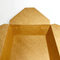 Wholesale Eco-Friendly Disposable Customized Takeaway Sushi Fried Chicken Chip Burger Snack Meal Food Grade Packaging Kraft Cardboard Envelope Paper Food Box