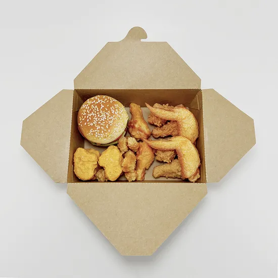 Cheap Wholesale Custom Degradable Food Envelope Snack Kraft Paper Box
