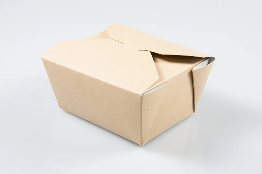 Wholesale Customized Printing Logo Food Grade Disposable Takeaway Sushi Fried Chicken Chips Burger Container Cardboard Kraft Paper Food Box