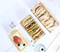 Wholesale Customized Pringting Bread Biodegradable Food Container Sandwich Paper Box with Window