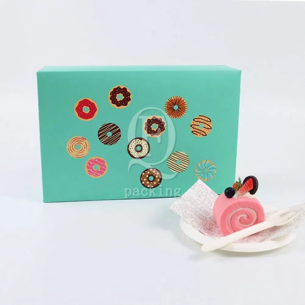 Firmly Sealed Easy to Operate Small Paper Cake Box for Press Conference
