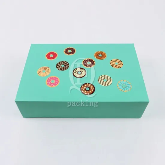Firmly Sealed Easy to Operate Small Paper Cake Box for Press Conference