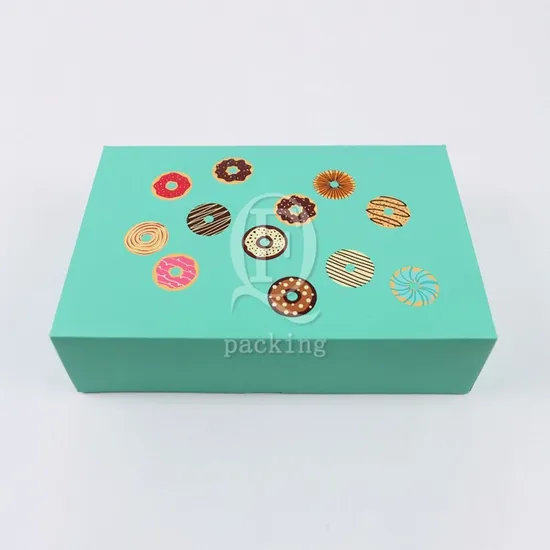 Firmly Sealed Easy to Operate Small Paper Cake Box for Press Conference