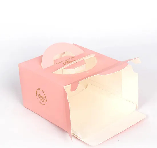Candy Sweet Boxes Pet Inclusive Luxury Exterier FSC Paper Chocolate Macaron Cookie Lid Box with Window Gift Packaging Box
