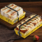 Wholesale Customized Printing Transparent Window Eco-Friendly Food Grade Cardboard Toast Wedge Container Paper Sandwich Sushi Cake Box
