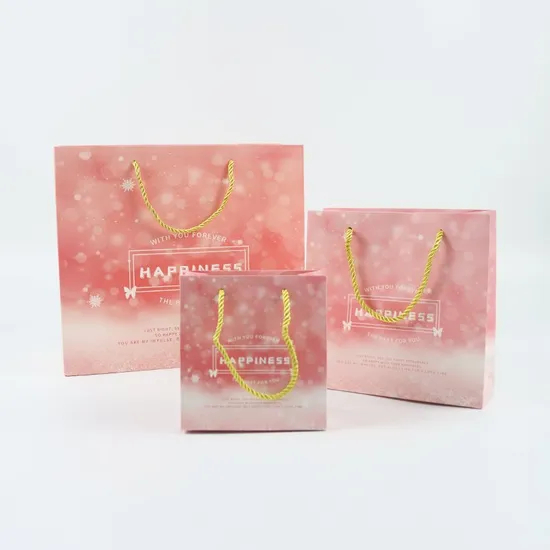 Creativity Custom Logo Printed Kraft Gift Packaging Paper Bag