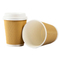 Wholesale Food Grade Eco-Friendly Disposable Custom Juice Storage Packaging Milk Tea Juice Clear Plastic Cold Hot Drink Single Double Wall Corrugated Paper Cup