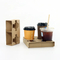 Biodegradable Solid Cardboard Paper Cup Holder in 1-Cell 2-Cell and 4-Cell Coffee Cup Carriers