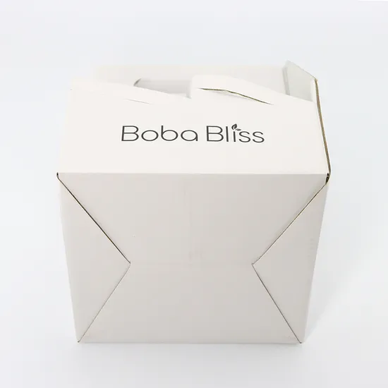 Eco-Friendly 2cups 4 Cups Portable Kraft Cardboard Corrugated Paper Drinks Cup Carrier Holder for Tea Coffeebeverage Takeout