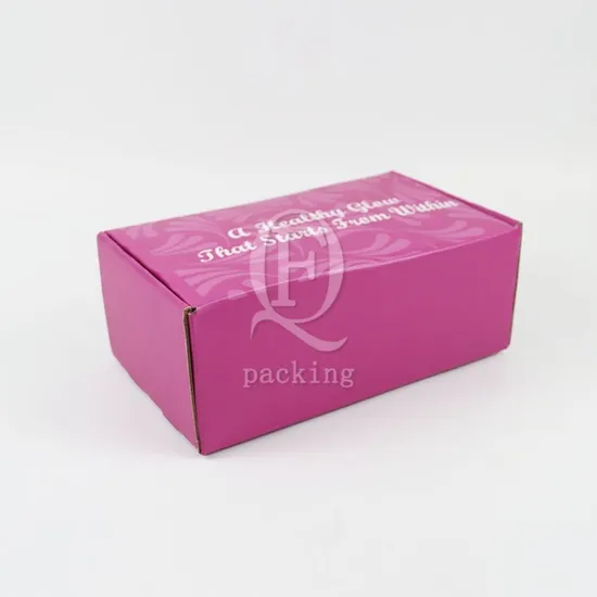 Wholesale Luxury Biodegradable Aircraft Packaging Customized Color Corrugated Printed Shoe Clothing Scarf Shipping Gift Keyboard Case Storage White Card Box