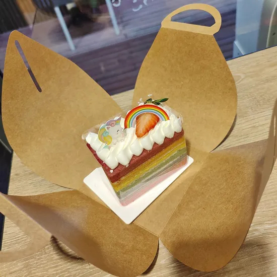 Factory Wholesale Customized Food Grade Takeaway Sushi Fried Chicken Chips Burger Cake Container Disposable Cardboard Fast Food Paper Snack Food Box with Handle