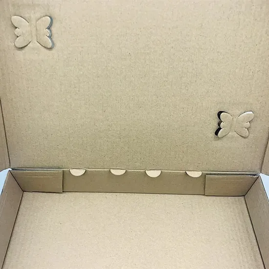 Takeaway Sexangle Corrugated Custom Printing Logo Size Wholesale Food Grade Packaging Kraft Paper Pizza Box